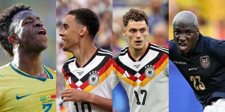 世界杯18位亿元先生4人已亮相：维尼修斯穆西亚拉破门 维尔茨助攻